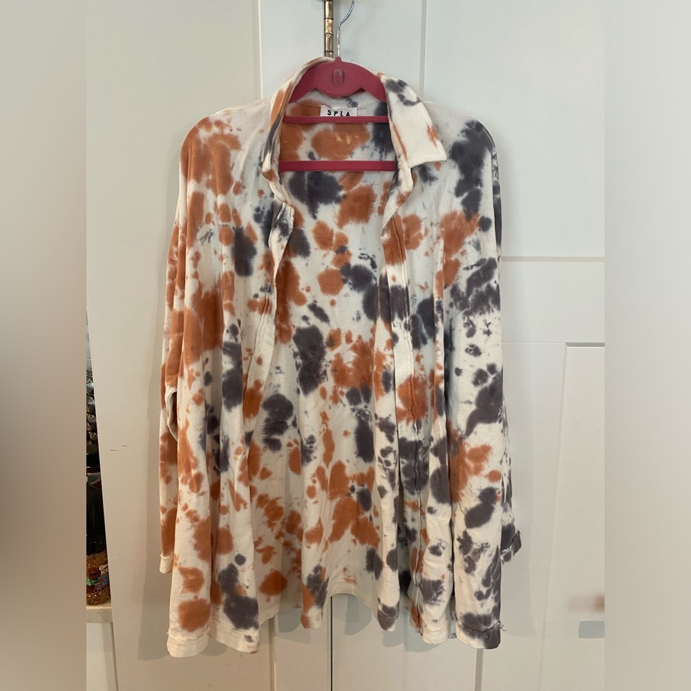 SPLA Never worn tie dye cardigan S/M and M\L